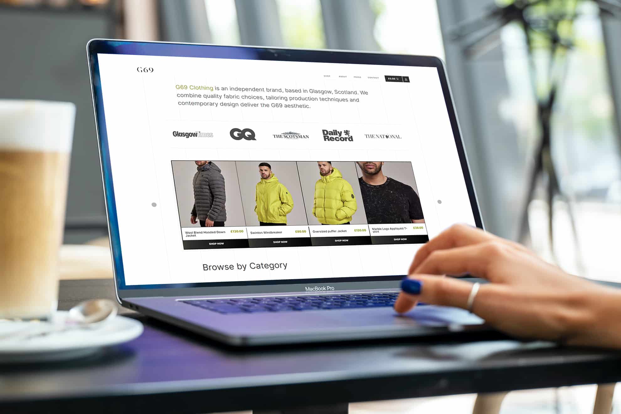🏆 G69 Clothing | Online Shops Design Projects | Design Hero