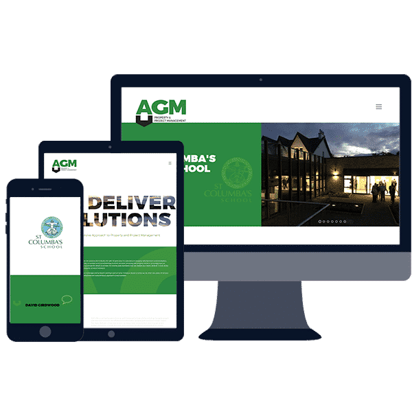 mobile responsive web design for construction builders